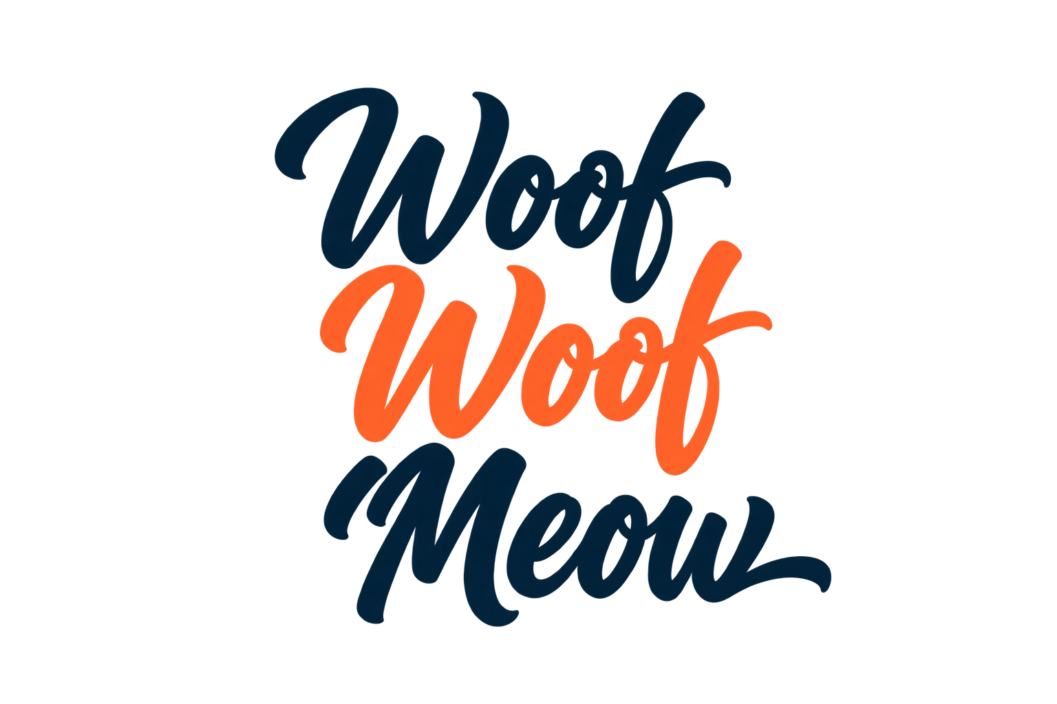 Woof Woof Meow